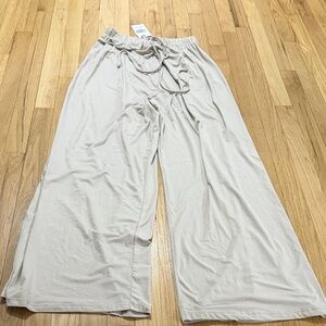 NWT Bumpsuit The Cloud Wide Leg Pants Oat Sz XS